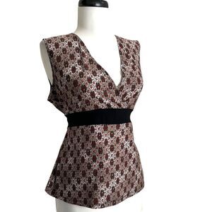 Baranda Y2K babydoll Sparkly Tunic Top Sz XL Tie Waist Whimsigoth Fairy Grunge